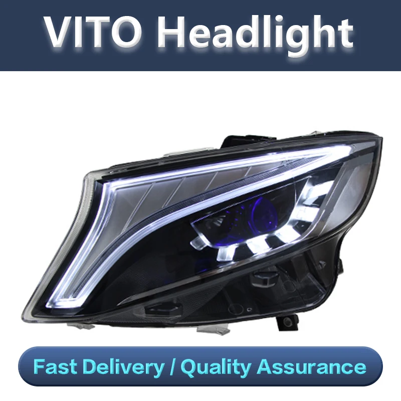 New Style Head Lamp for Benz 2015-2019 V260  Vito Headlights LED Headlight LED DRL Full LED