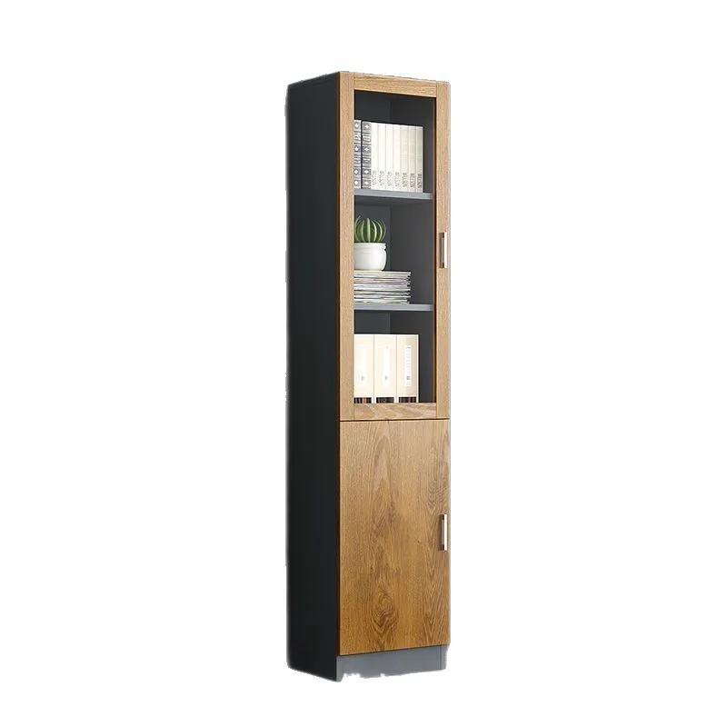 

Office file cabinet simple modern floor-to-ceiling storage locker with door