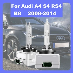 2pcs D3S Xenon HID Headlight Bulbs fit for Audi A4 S4 RS4 B8 2008-2014 4300K 5000K 6000K 8000K 10000K 12000K 35W Auto Lamp