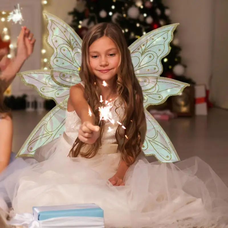 Fairy Wing Fairy Wings For Adult Women Girls Butterfly Elf Wings For Kids Dress Up Halloween Party Costume Angel Wings