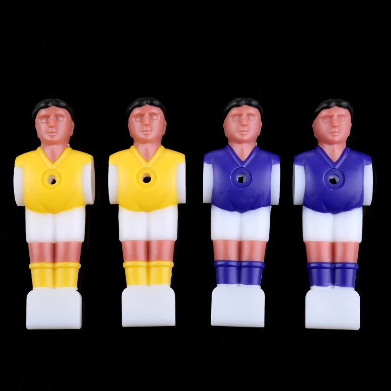 4Pcs/pack Foosball Men Foosball Players Set Colorful Foosball Replacements Parts