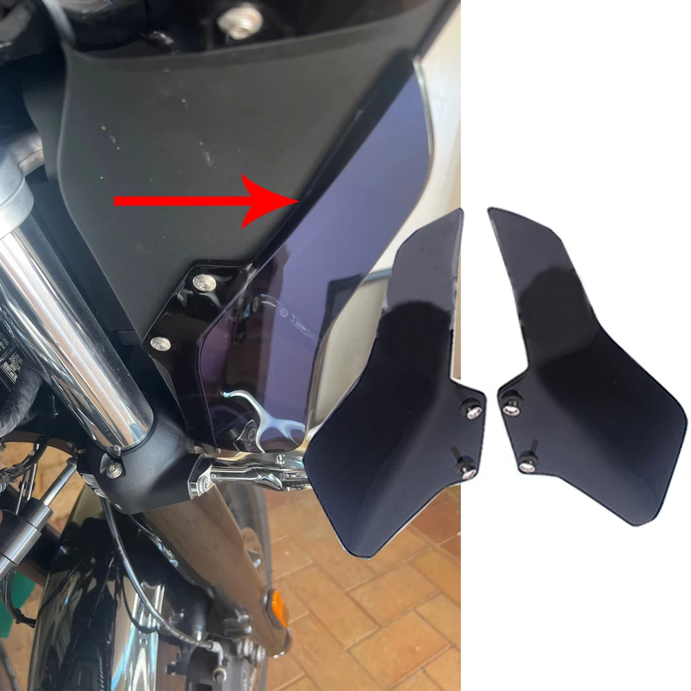 

R18B Дефлектор лобового стекла, защита ног для BMW R 18 B Bagger 2021 22 2023 2024 R18, перекрестная боковая панель обтекателя