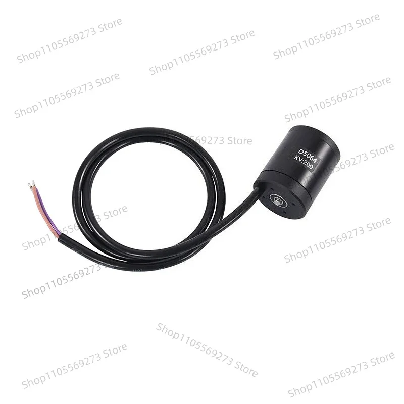 LH07 D5064 Waterproof Brushless Motor 200KV 1350W DC30V-60V Underwater Thruster for ROV Unmanned Ship