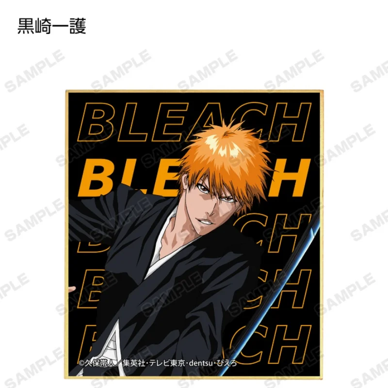 Anime BLEACH Ichigo Kurosaki Rectangle Acrylic Figure Stand Model Plate Keychains Desk Decorations Souvenir view 2