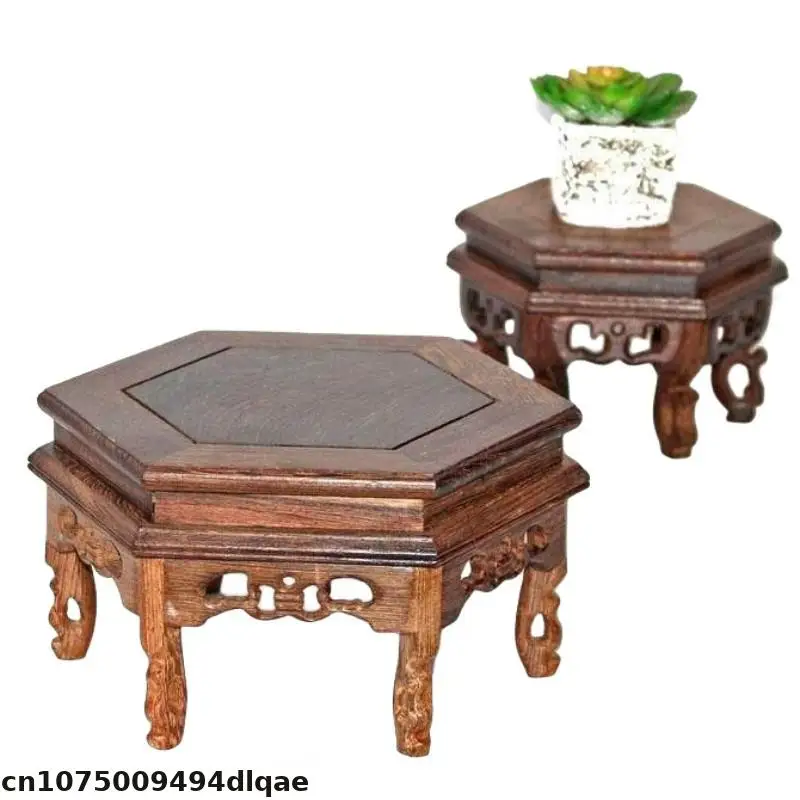 حامل عرض خشبي عتيق طبيعي نموذج صغير حامل عرض الحرف اليدوية حامل عرض مبخرة زهور ديكور بونساي