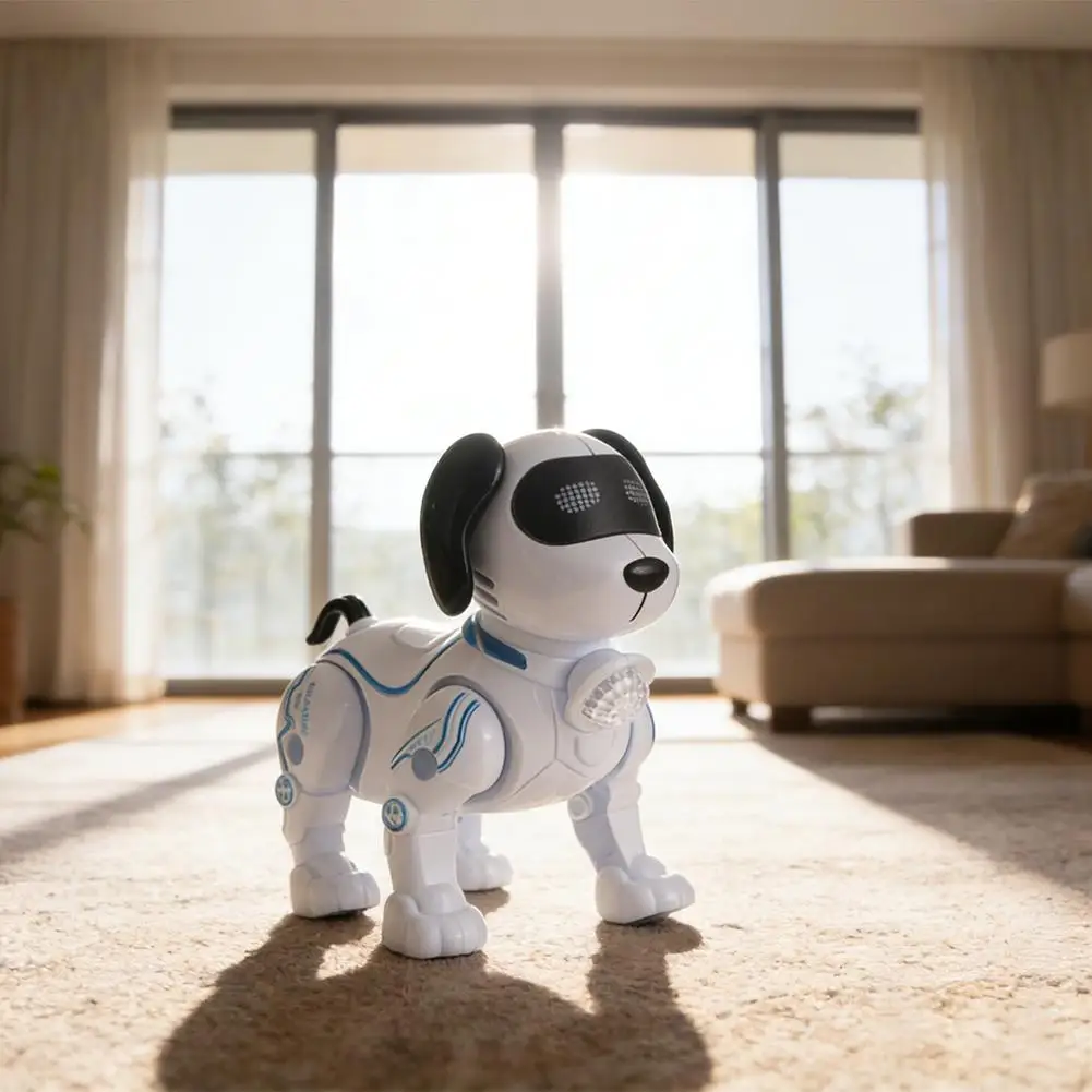 

RC Robot Dog Electronic Stunt Pet Interactive Touch Programmable Smart Walking Dancing Stunt Dog Toys Robot Dog