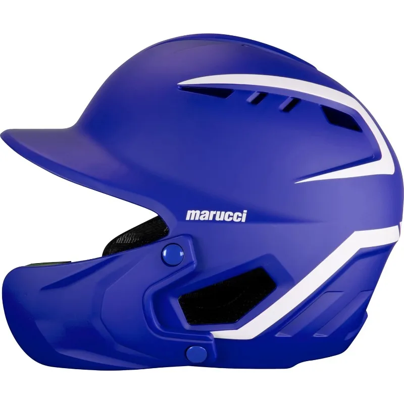 

Marucci DuraVent Two-Tone Batting Helmet, NOCSAE Certified, Royal Blue, Junior