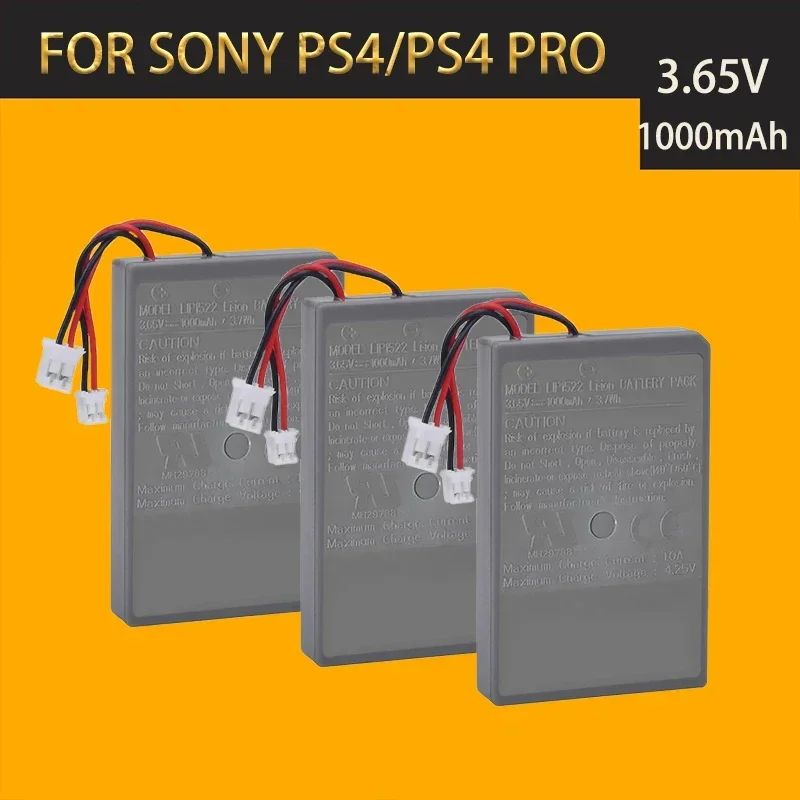 Rechargeable Battery 1000mAh For SONY PS4 PRo Slim LIP1522 Dualshock 4 V1 V2 Wireless Controller Playstation GamePad