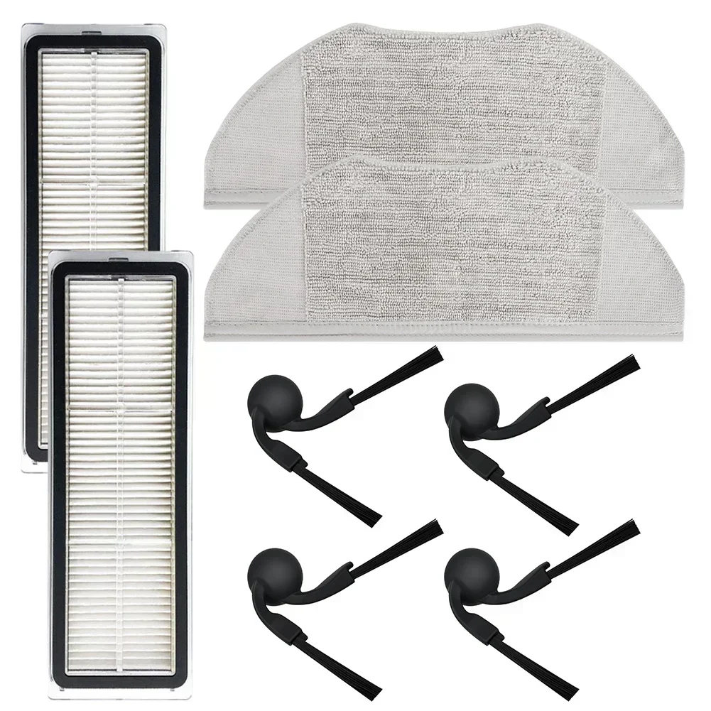 For Xiaomi Robot Vacuum S40 / OV81 Side Brush HEPA Filter Mop Pads Spare Parts  For Household Supplies Cleaning Vacuum Parts