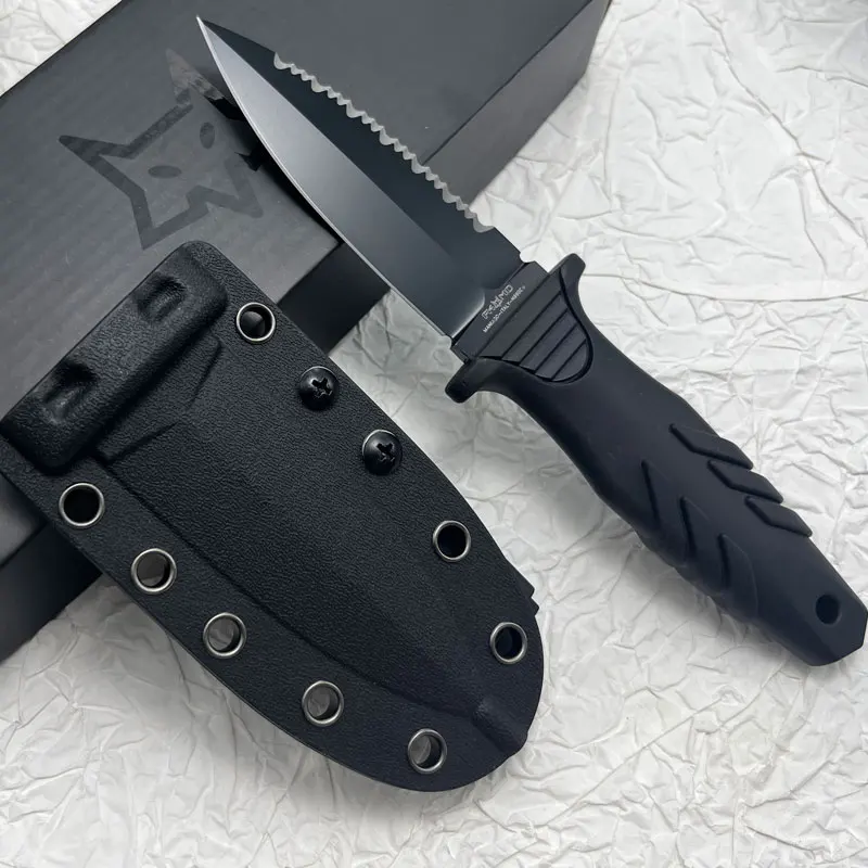 Outdoor Multi Functional Straight Knife Wilderness Exploration Camping Diving Tools Mountaineering Multi Purpose Knife