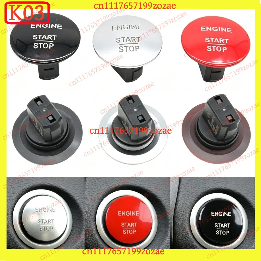 LK Keyless Engine Ignition Switch for Mercedes C W204 GLK X204 W176 W205 W212, Replacement Parts