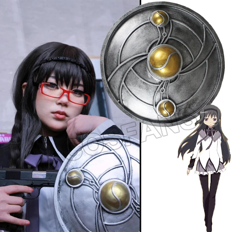 

22CM Puella Magi Madoka Akemi Homura Cosplay Shield Prop Halloween Cosplay costumes and props