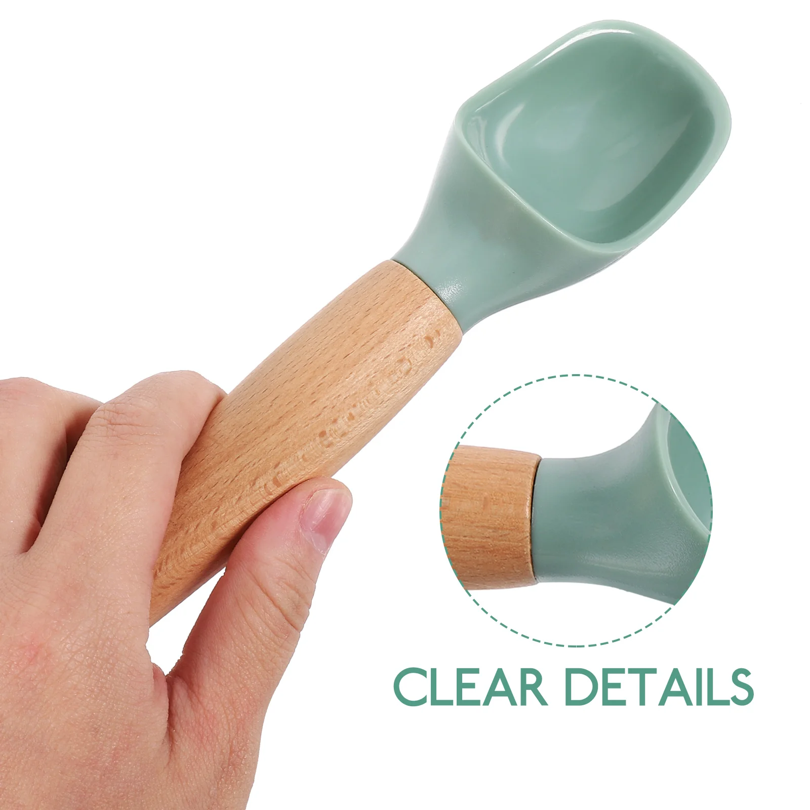 

2 Pcs Ice Cream Scoop Spades Serving Scoops Spoon Scooper Professional Tool Dessert Beech Handle