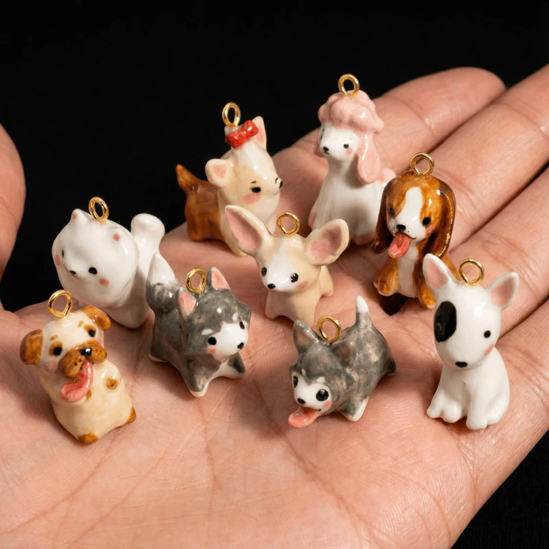 Adorable Cartoon Dog Necklace Dachshund Chihuahua Corgi Pendant Stainless Steel for Women Girls Pet Lover Gift Jewelry