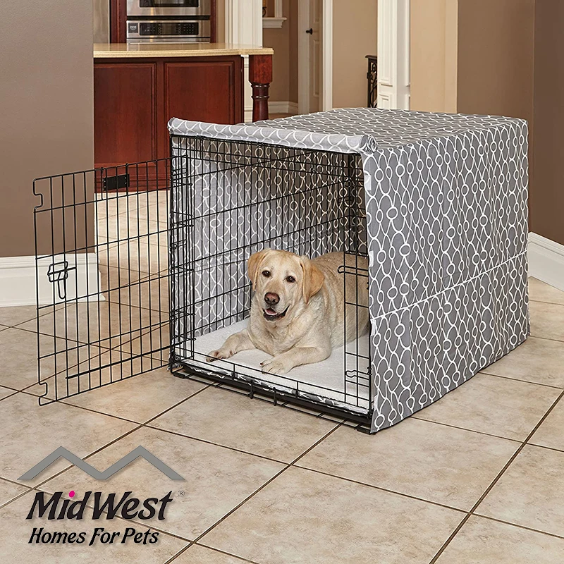 

Чехол для клетки для собак MidWest, универсальный, для колесных моделей, MidWest Pet Supplies, из нейлоновой ткани, со стальным каркасом, для домика-палатки для животных, аксессуары для дивана, CVR