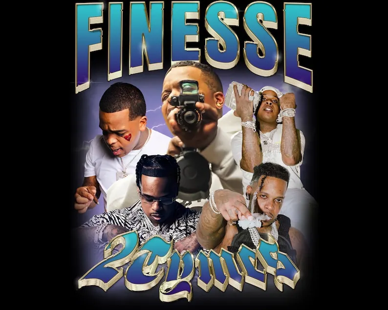 Rapper Finesse T-shirt PNG - Ready to Print