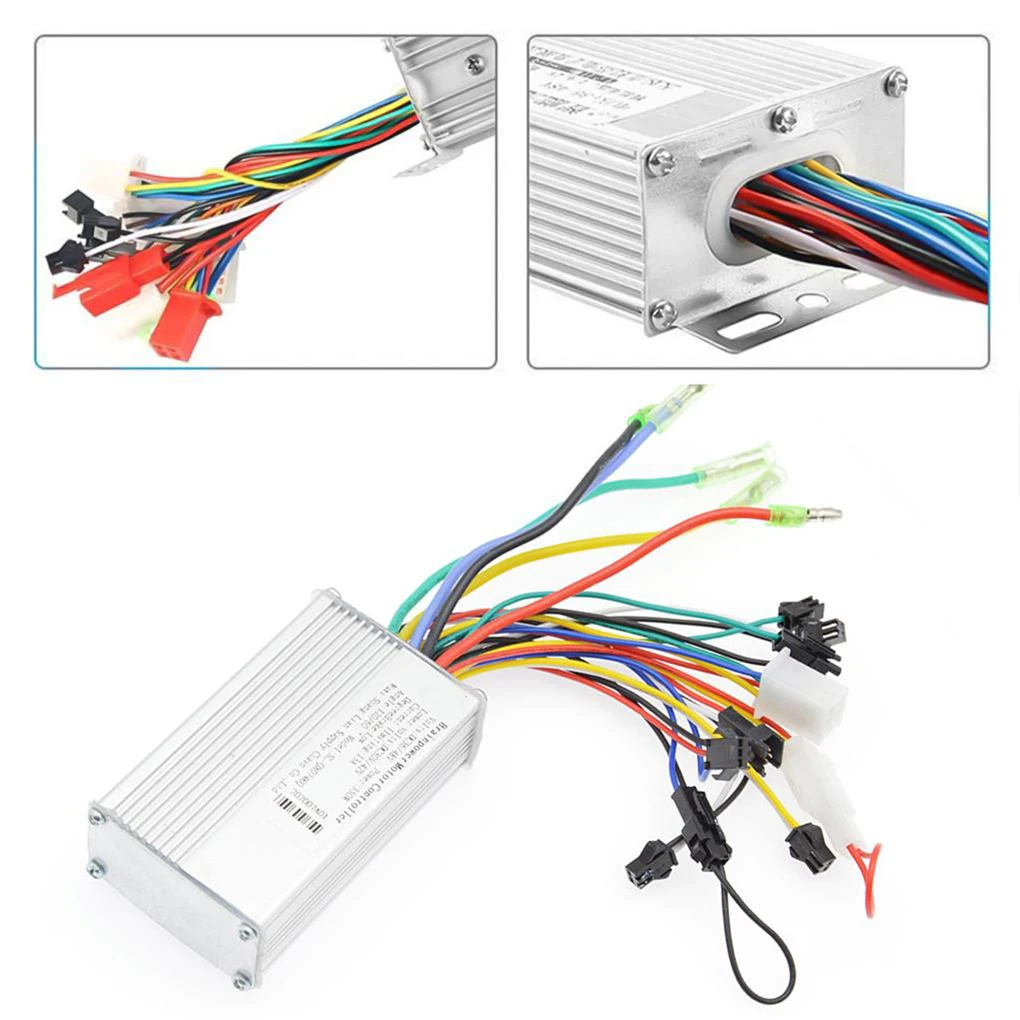 

350 Вт электронный скутер, бесщеточный контроллер, прямоугольный складной велосипед, электрический скутер, интеллектуальные двухрежимные противоугонные аксессуары