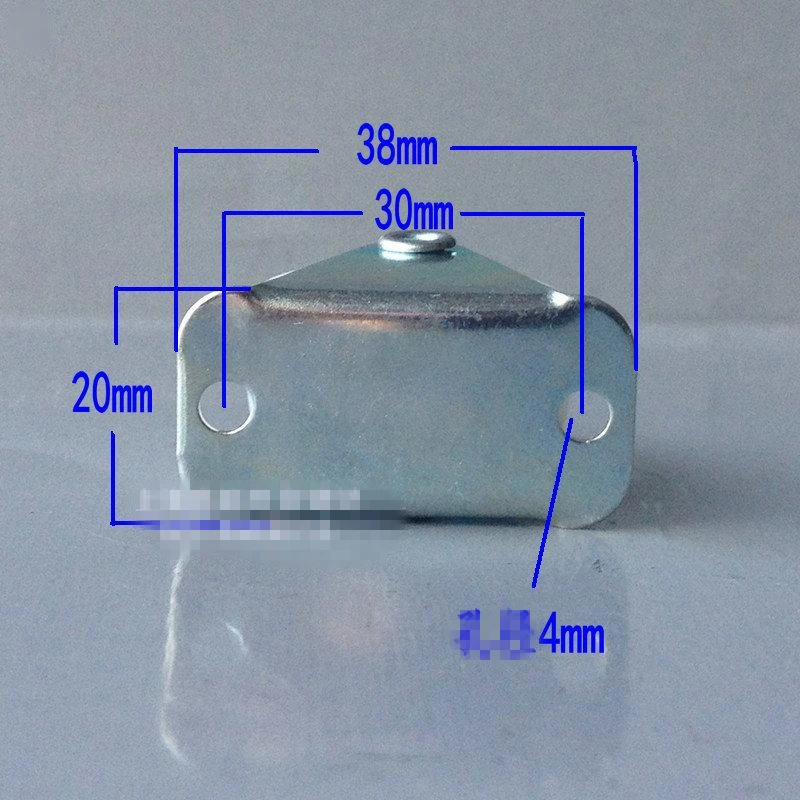 2pcs Fixed Type Flat Plate 1.25