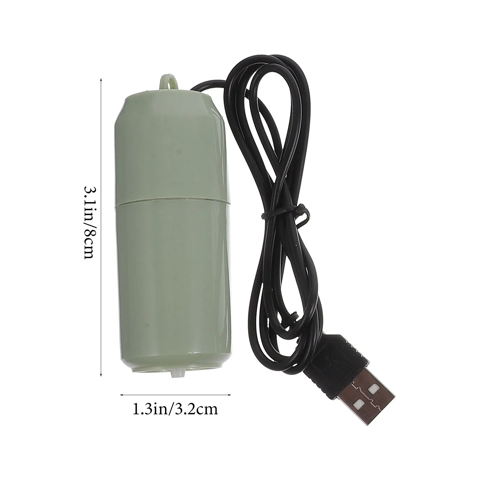 

Mini USB Air Pump for Aquarium Accessories Oxygenator Portable Small Lightweight Durable Home Supply Aerator Fish Tank Accessory