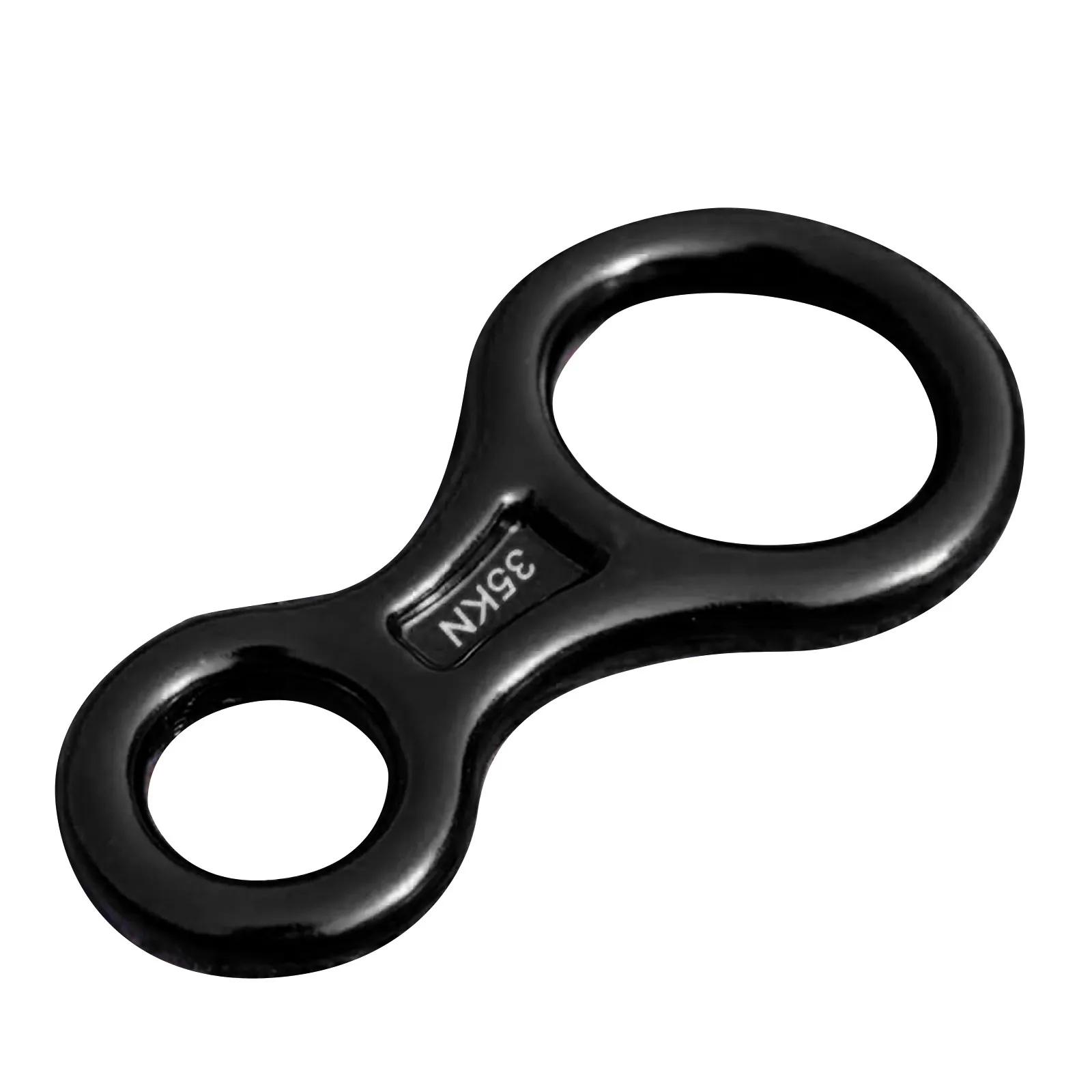 Metal Rock Climbing Descender 35KN Figure 8 Word Rope Descender Climbing Ring Downhill Eight Ring Gear Climbing Device Equipment
