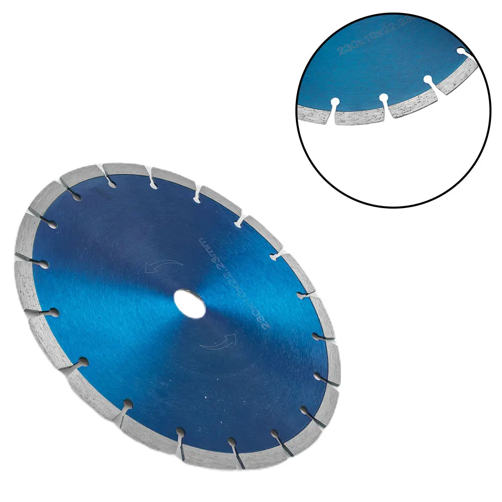 แผ่นตัดเพชร230แผ่นคอนกรีตหน้าปัดเพชรความสูงส่วน12มม. ใบเลื่อยเพชรสำหรับผลิตภัณฑ์คอนกรีตทั่วไปอิฐก่ออิฐ