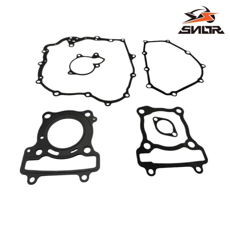 SNOR Durable Full Engine Gasket Cylinder Clutch Magneto Cover Pad For Benelli BJ150-31 10A BN150S RFS150i 150CC Engine Parts