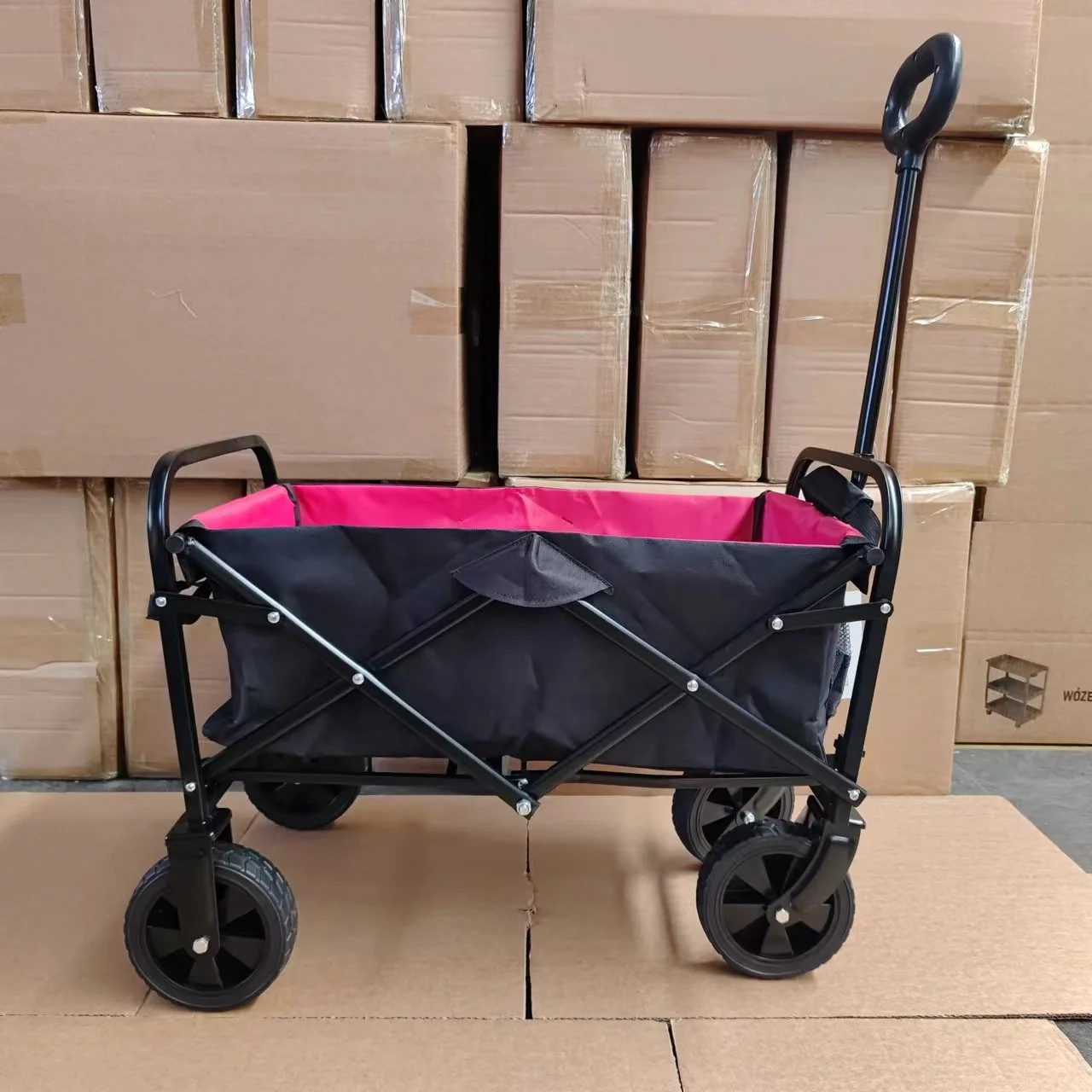 MINI Outdoor składany wagon Przenośny wózek plażowy Utility Shopping Wózek plażowy Składany wagon Porównaj