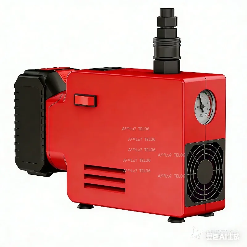 Brush Mini Lithium Air Compressor Portable Small Inflator Pump for Nail Gun Home Use