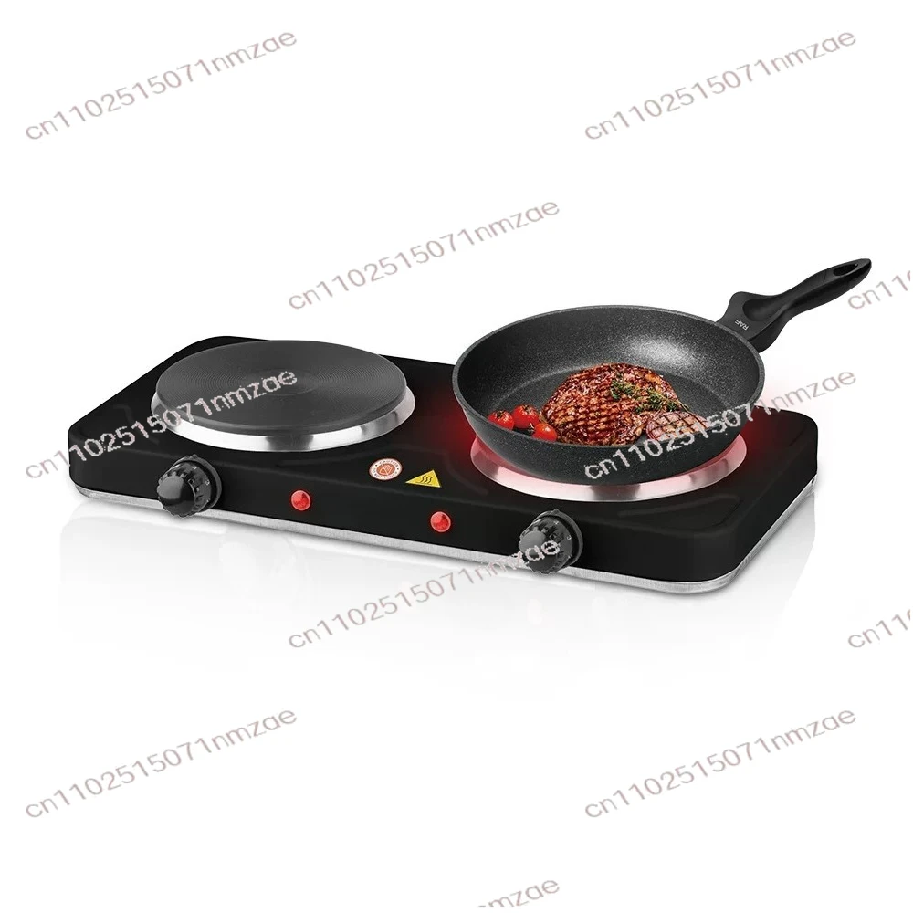 Electric Furnace Double Burner Electric Heating Plate Solid Mini Electric Heating Plate Cookware