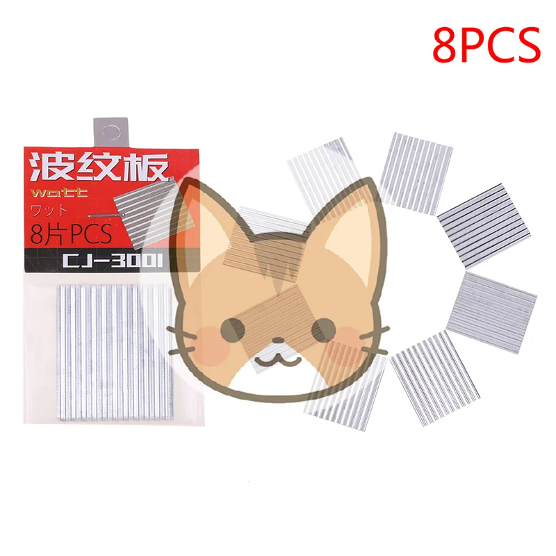 

8PCS 1/35 Steel Shed Corrugated Tile Miniature Sand Table Material Layouts House Dioramas Model Landscape Building