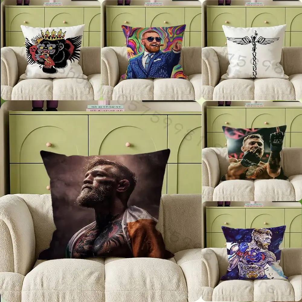 C-Conor M-McGregor Gifts PillowCase Sofa Cushion Cover Suitable For Home Bedroom Room custom Decor