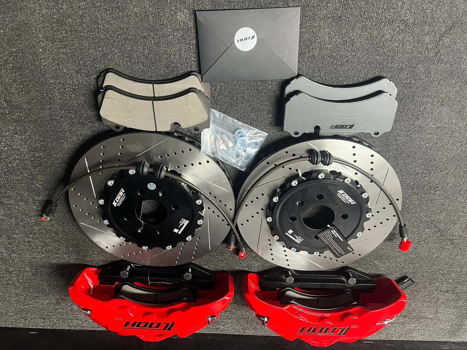 

High Quality IC5 Steel Disc Front 355X32 6-piston brake caliper kit fits for BMW 6 Series (E63) 2002-2007
