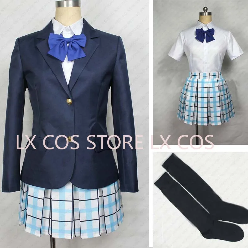 

Silent Anime Voice Koe no Katachi a shape of light Uniform Dress Cosplay Costume Tailor Made