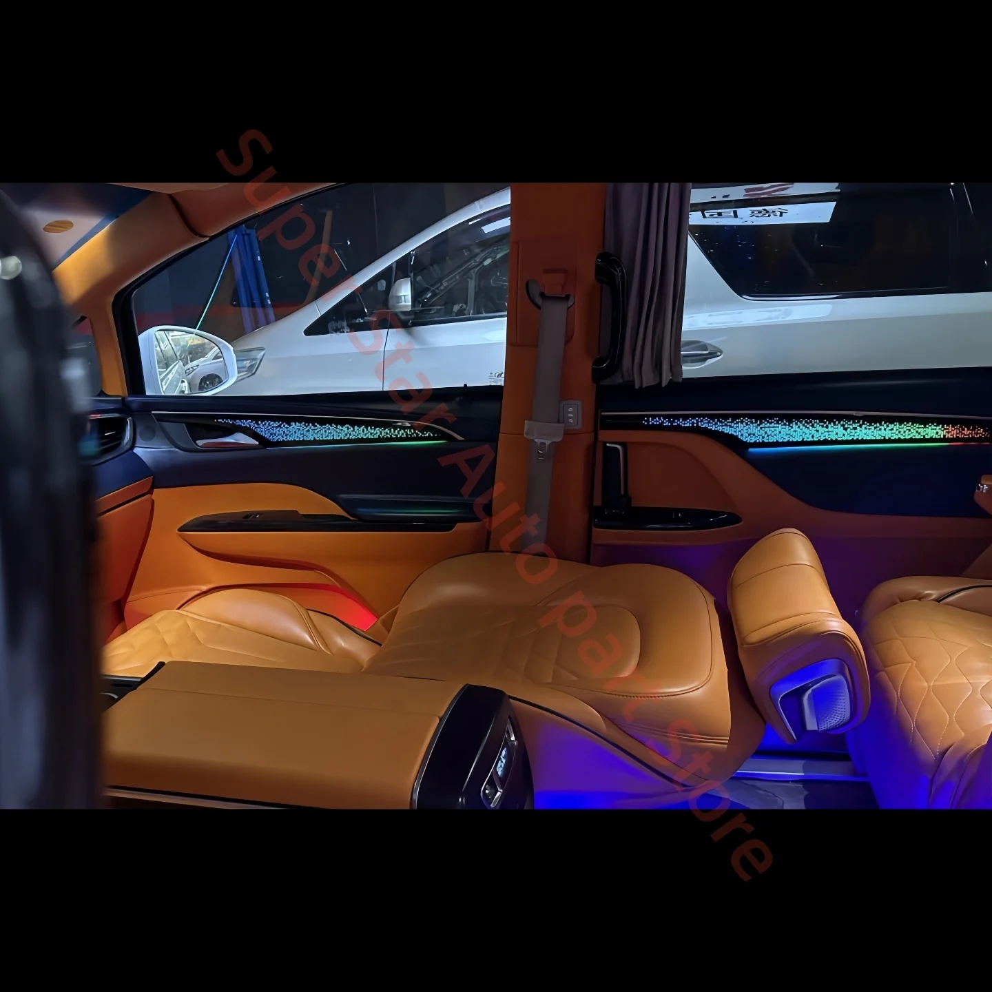 

Светодиодная подсветка салона для Buick GL8 ES 653T, улучшенные автомобильные аксессуары, светящееся кольцо для фар, атмосферная лампа.