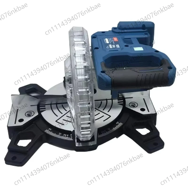 DongCheng Cordless Brushless Miter Saw, DIY Angle Cutter For Wood PVC Light Metal, Bare Tool