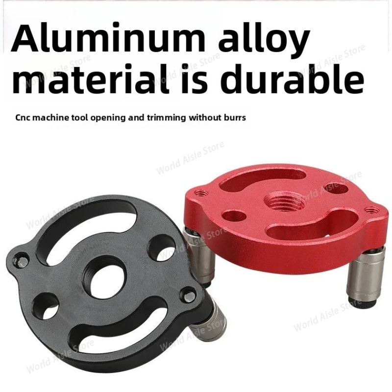 Drill Positioner Drilling Locator Woodworking Straight Hole Drill Locator Self-Centering Round Pin Board Woodworking Tools