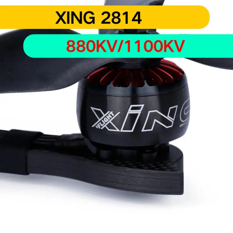 

Iflight Xing X2814 2814 1100kv/880kv 2-6s Fpv Nextgen Двигатель с валом 5 мм, совместимый 9-дюймовый 10-дюймовый каркас для Fpv Drone