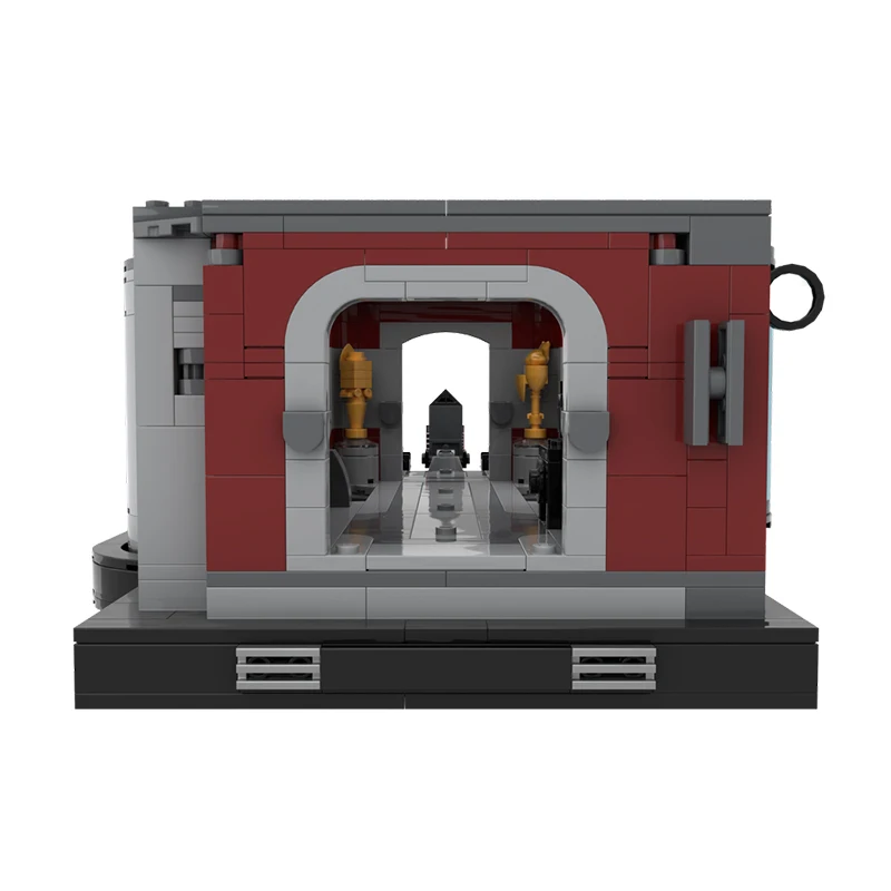 1148PCS MOC-240917 Arresto del Senato Espansione Spazio Guerra Film Scena Architettura Modello Building Blocks Mattoni FAI DA TE Assemblare Giocattolo Regalo