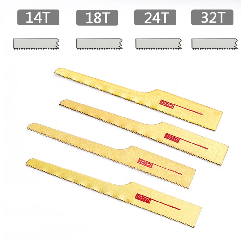 5Pcs Small Air Saw Blade Pneumatic Saw Blades 14TPI 18TPI 24TPI 32TPI Plastic Wood Pneumatic Curve Saw Blade 93mm Cutting Tools