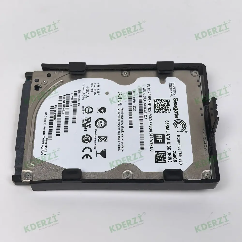 HP M630 M775 M830 806 M712 M725 시리즈용 오리지널 하드 디스크 드라이브 HDD, 브래킷 포함, 250G 320G