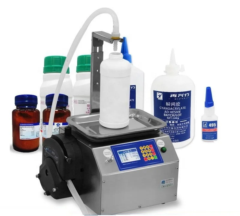 

UPK-L13 Small Weighing Peristaltic Pump Liquid Filling Machine Glue Potion Chemical Reagent Liquid Automatic Filling Machine