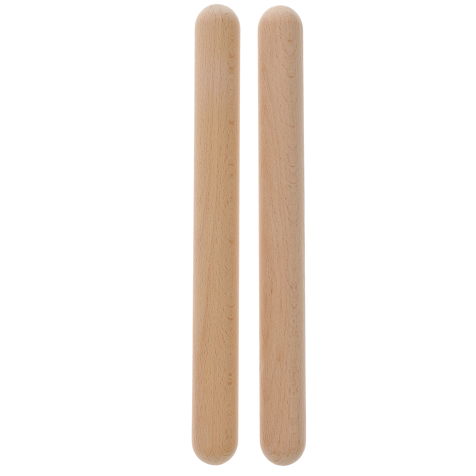 

2 Rhythm Stick Wooden Sticks Kids Musical Beating for Hardwood Educational Tool Baby