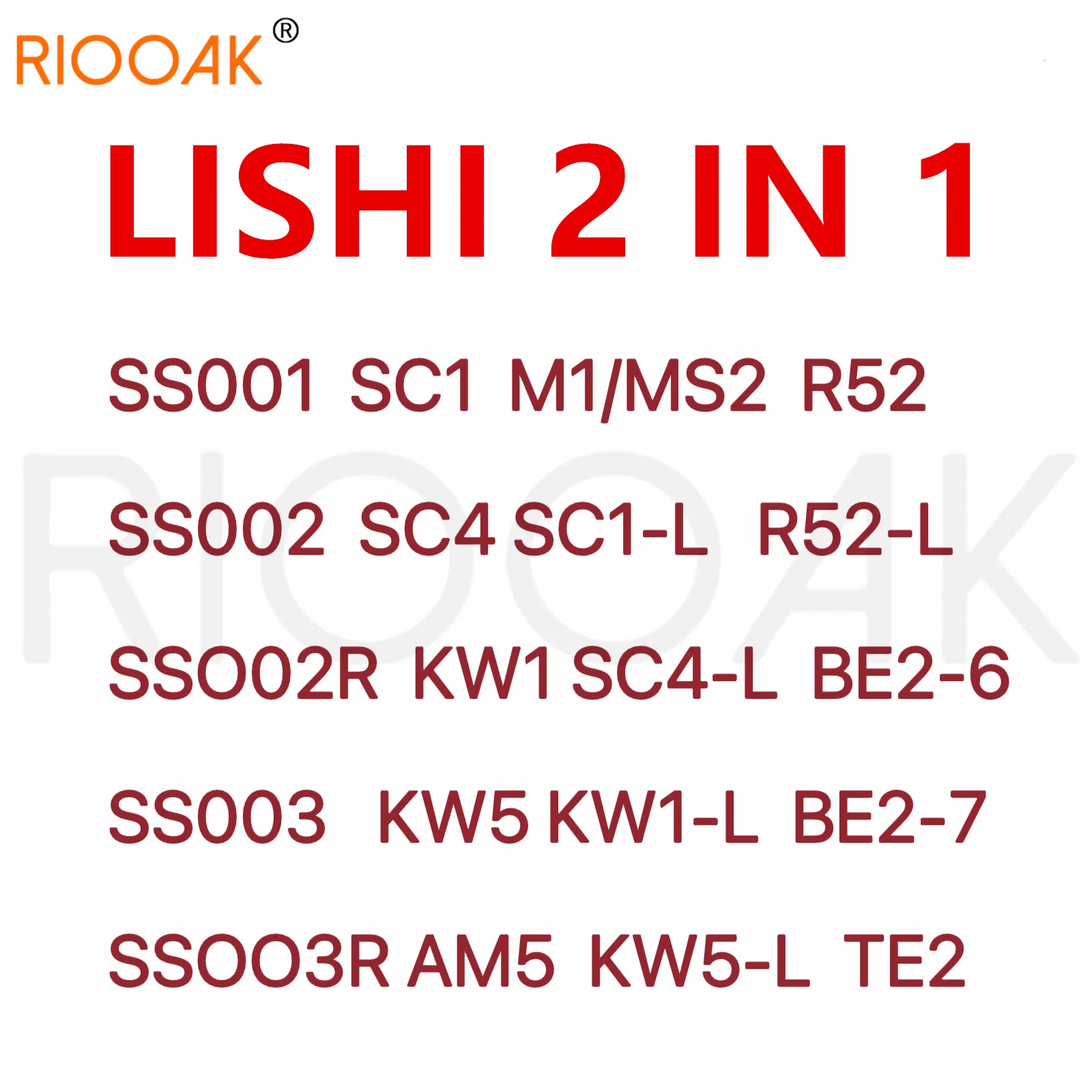 Lishi 2 In 1 Tool S…