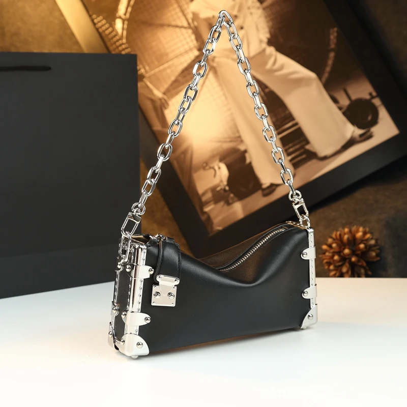 

Роскошная дизайнерская брендовая новая высококачественная сумка через плечо из воловьей кожи, женская модная сумка с цепочкой Сумка Женская, горячая распродажа