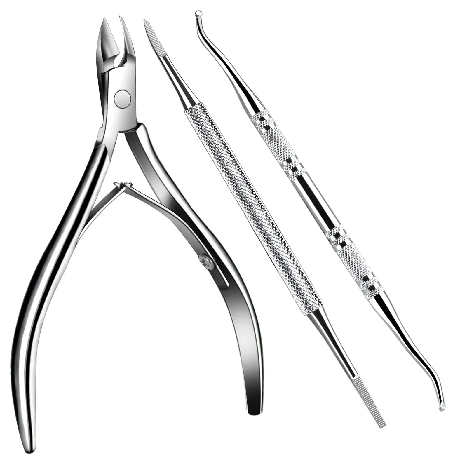 

1/3pcs Toenail Removal Kit, Stainless Steel Ingrown Toenail Clippers, Ingrown Toenail File and Lifters, Ingrown Toenail Treatme