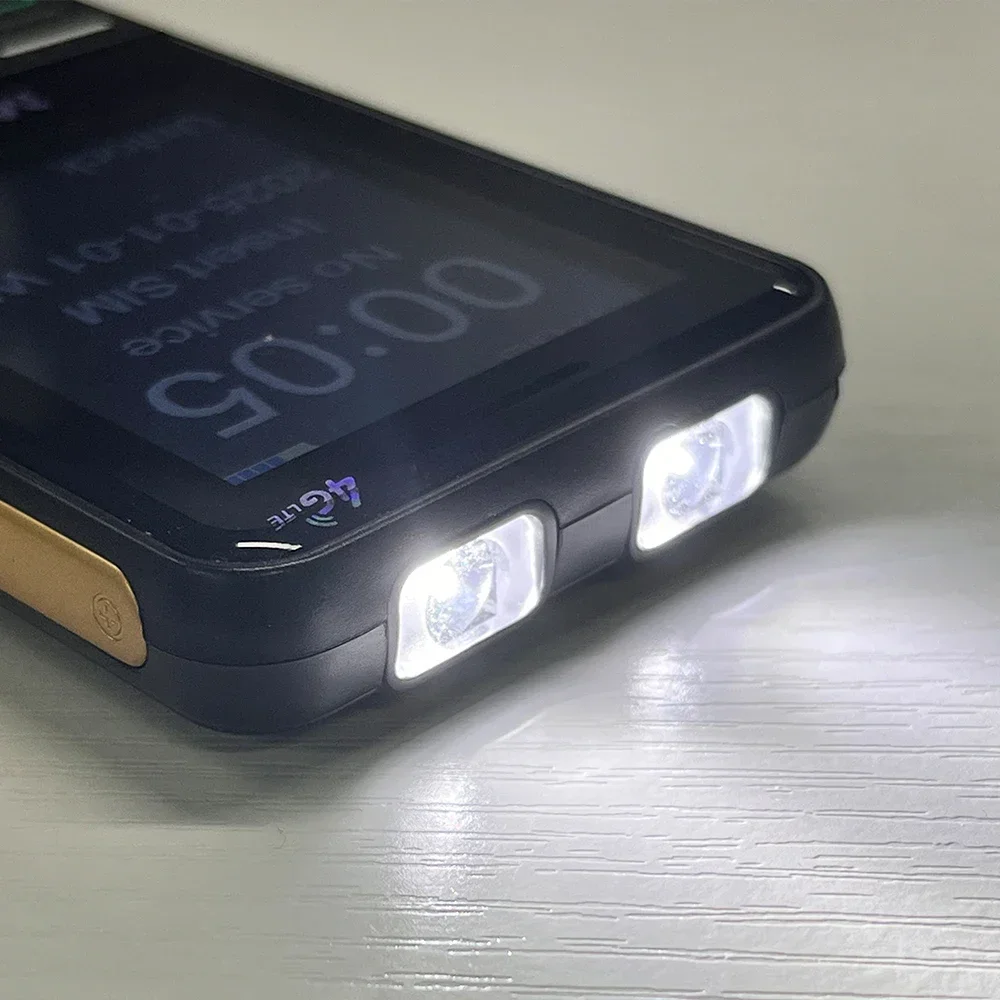 UNIWA MXMID G880 PRO 2.4 بوصة 4G الهواتف مصباح يدوي زر كبير 6800mAh وقت طويل الاستعداد الهاتف المحمول لوحة المفاتيح الروسية لكبار السن #5