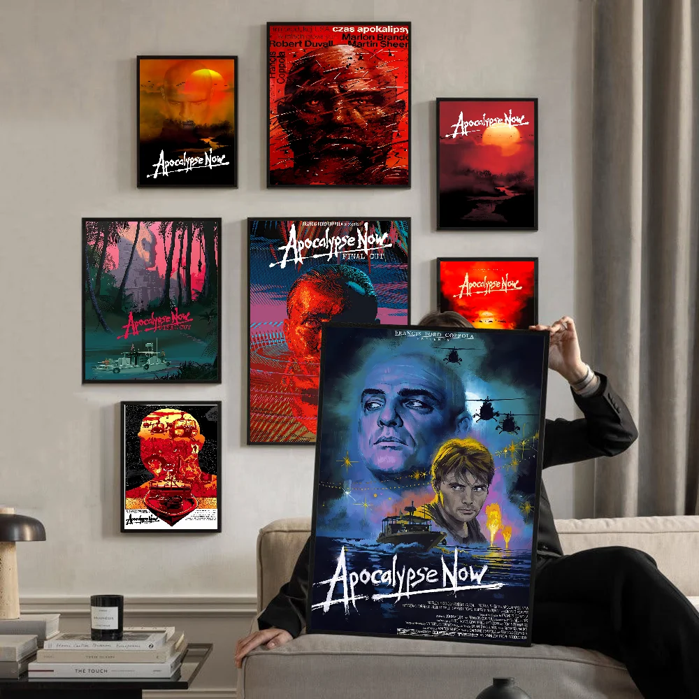 Apocalypse Now Movie Classic Vintage Posters Whitepaper Prints Posters Artwork Kawaii Room Decor