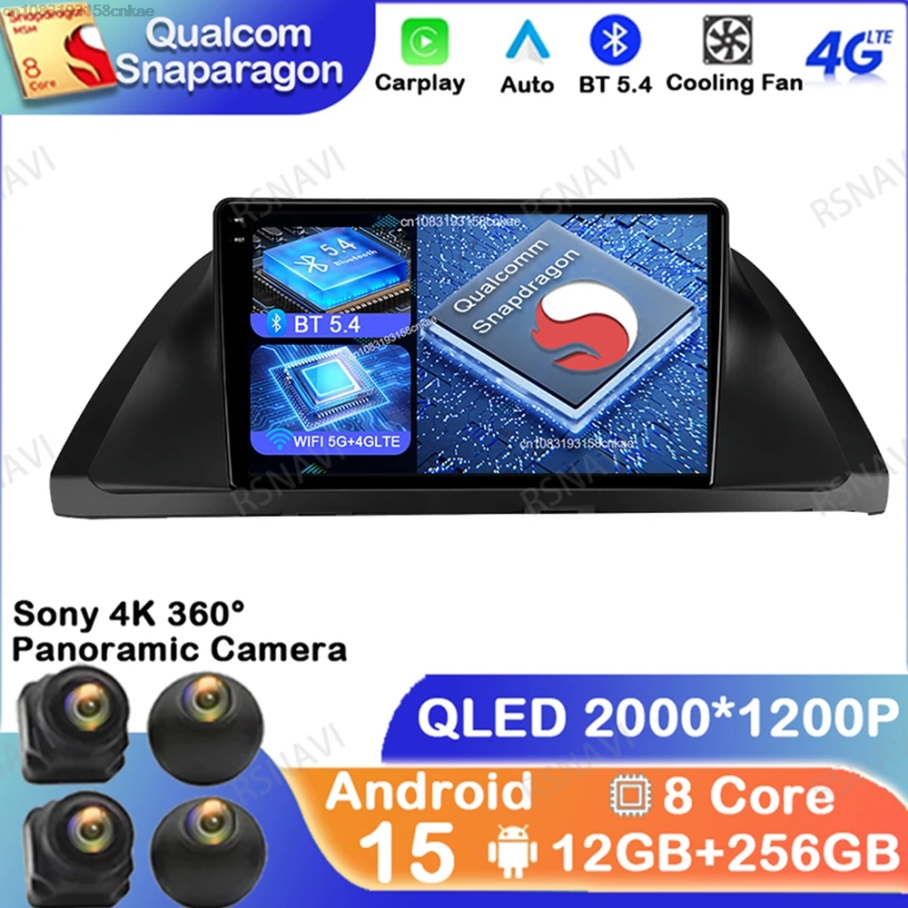

Android 15 For Honda Odyssey 2005 - 2010 DVD Autoradio GPS BT Multimedia QLED Navigation Wireless Carplay Auto 4G LTE 5G WIFI