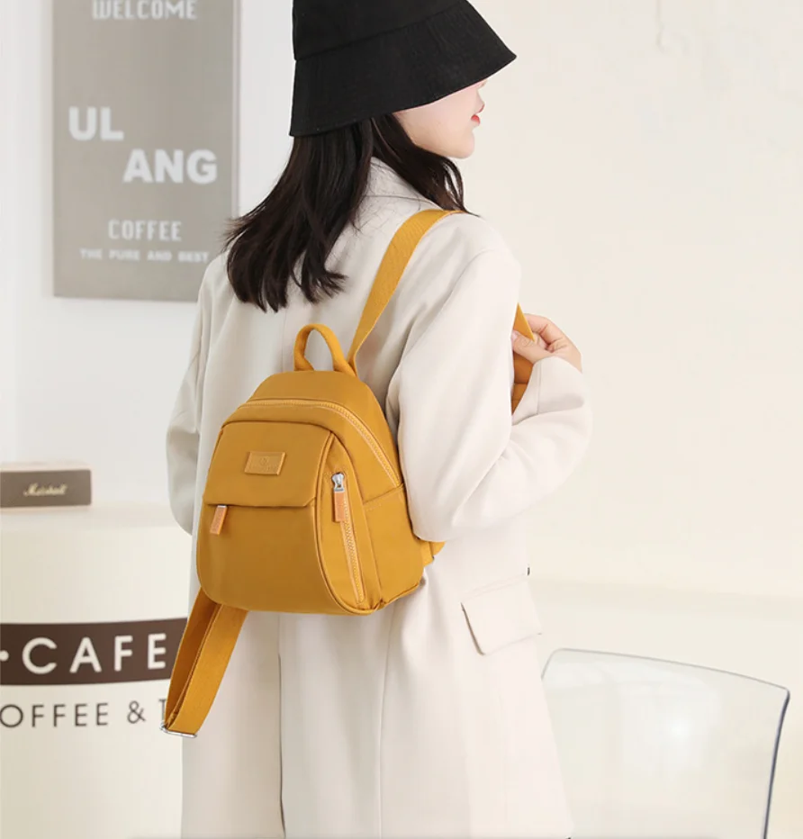 

Cute Large Capacity Women Backpack Waterproof Lightweight Mini Rucksack Wear-resistant Shoulder Bags Teenage Girls Женская сумка