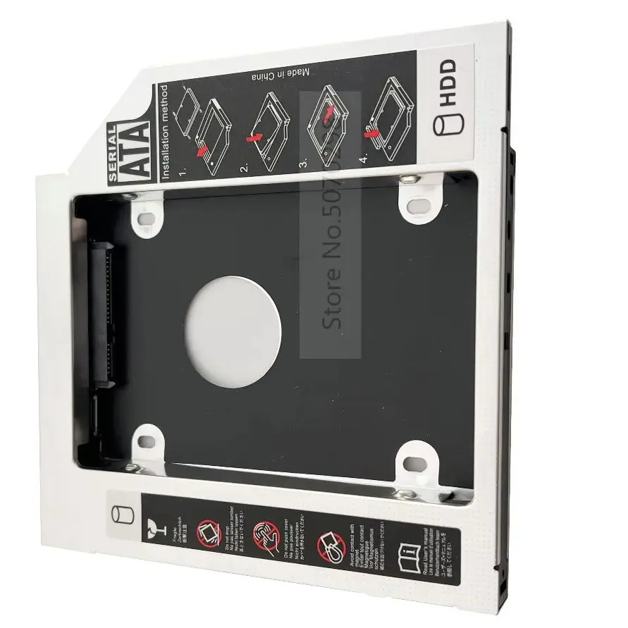 2nd 2.5 SATA HDD SSD القرص الصلب البصرية خليج العلبة محول ل MSI CX620 GT30N CX640 GP70 GE70 GT60 GE60 GT70 + MSI A6200 A6300 #4